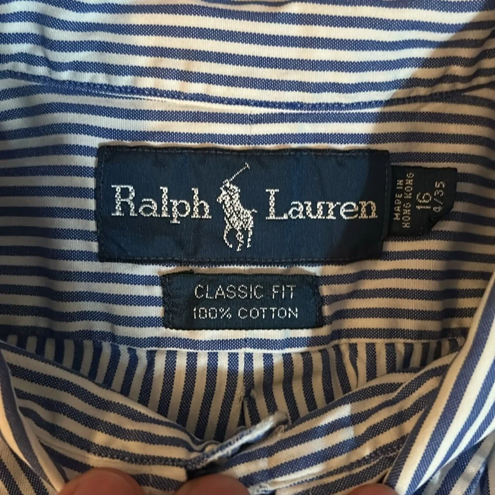 Ralph Lauren Classic Fit Size 16 34/35 - Picture 2 of 4